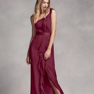 Vera wang WHITE bridesmaid dress